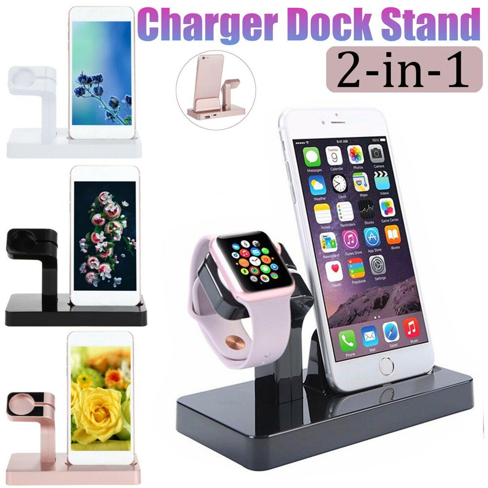 Giá Đỡ Kiêm SạC Dự PhòNg 2 Trong 1 Chuyên DụNg Cho iWatch iPhone