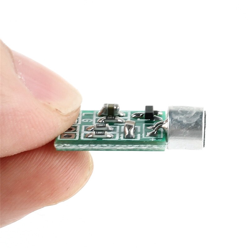 Mini Microphone Audio Amplifier Module Speaker Circuit Board DC 2.5-9V 14x12mm Mic Accessories