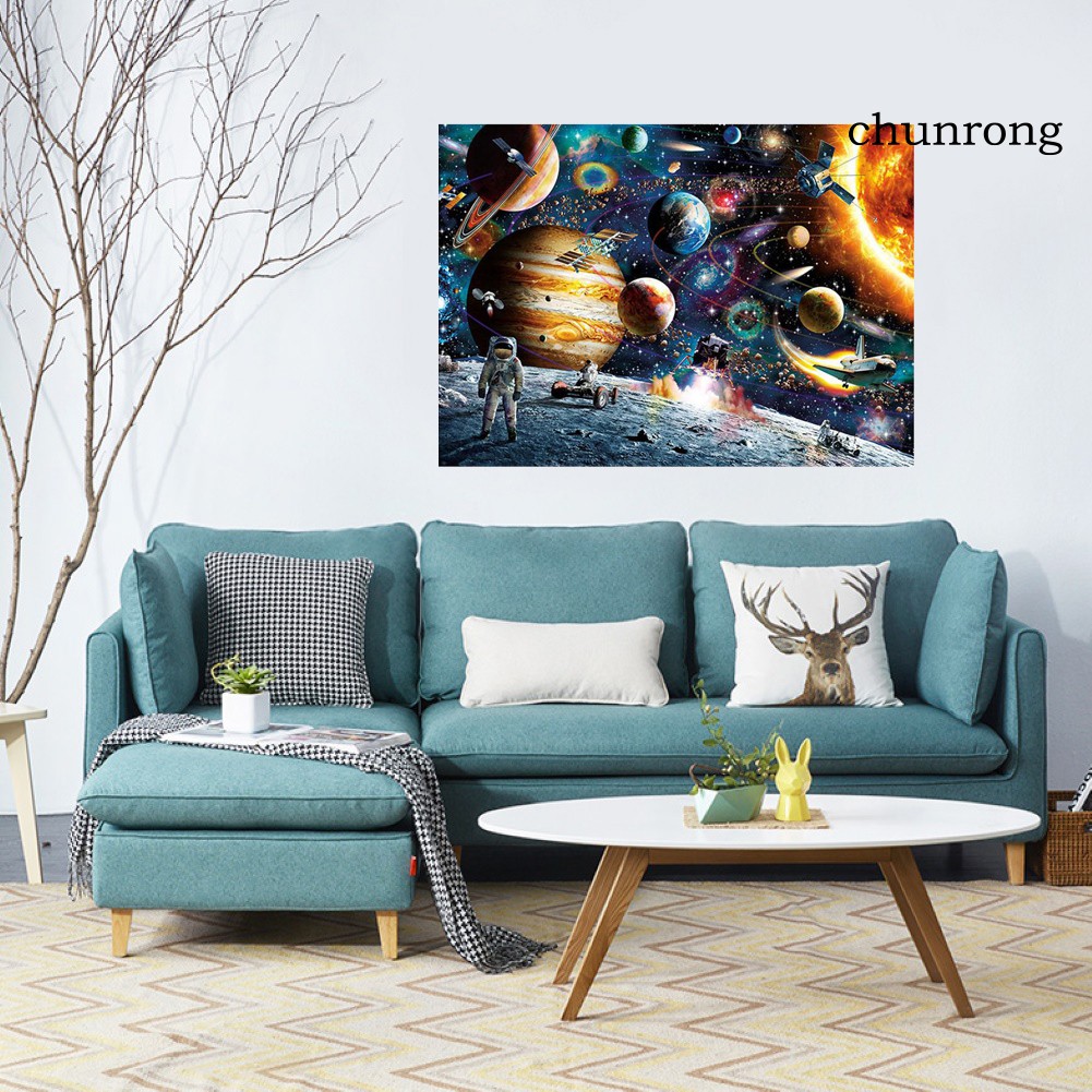 Bộ Xếp Hình 1000 Mảnh Hình Hành Tinh Vũ Trụ Cho Trẻ Em Và Người Lớn