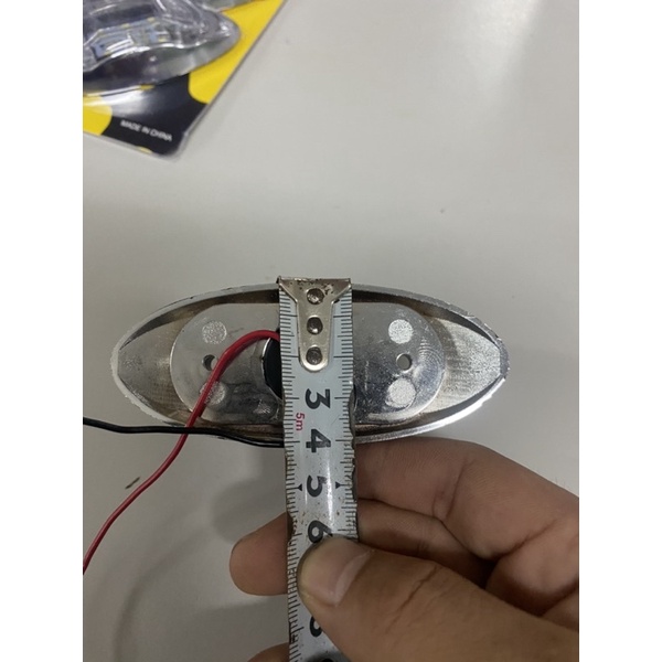 Đèn led sườn sin nhan ô tô loại mu rùa 6 bóng led