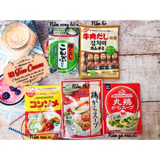 Hạt nêm Nhật cho bé ăn dặm