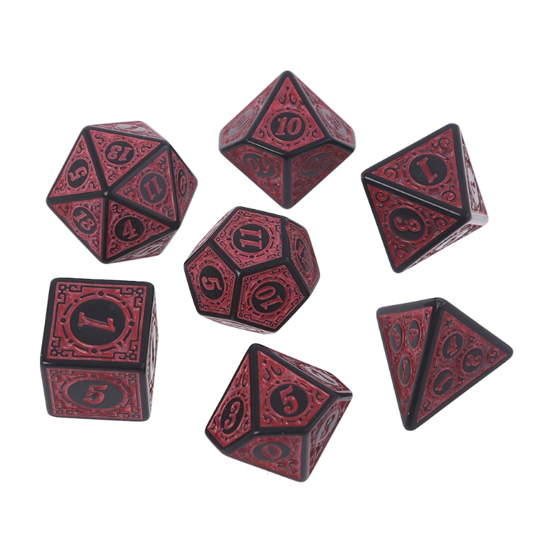 Bộ Xúc Xắc Nhiều Mặt Chơi Game Đa Diện Dùng Cho Câu Lạc Bộ/Tiệc/Tiệc Tùng DIY