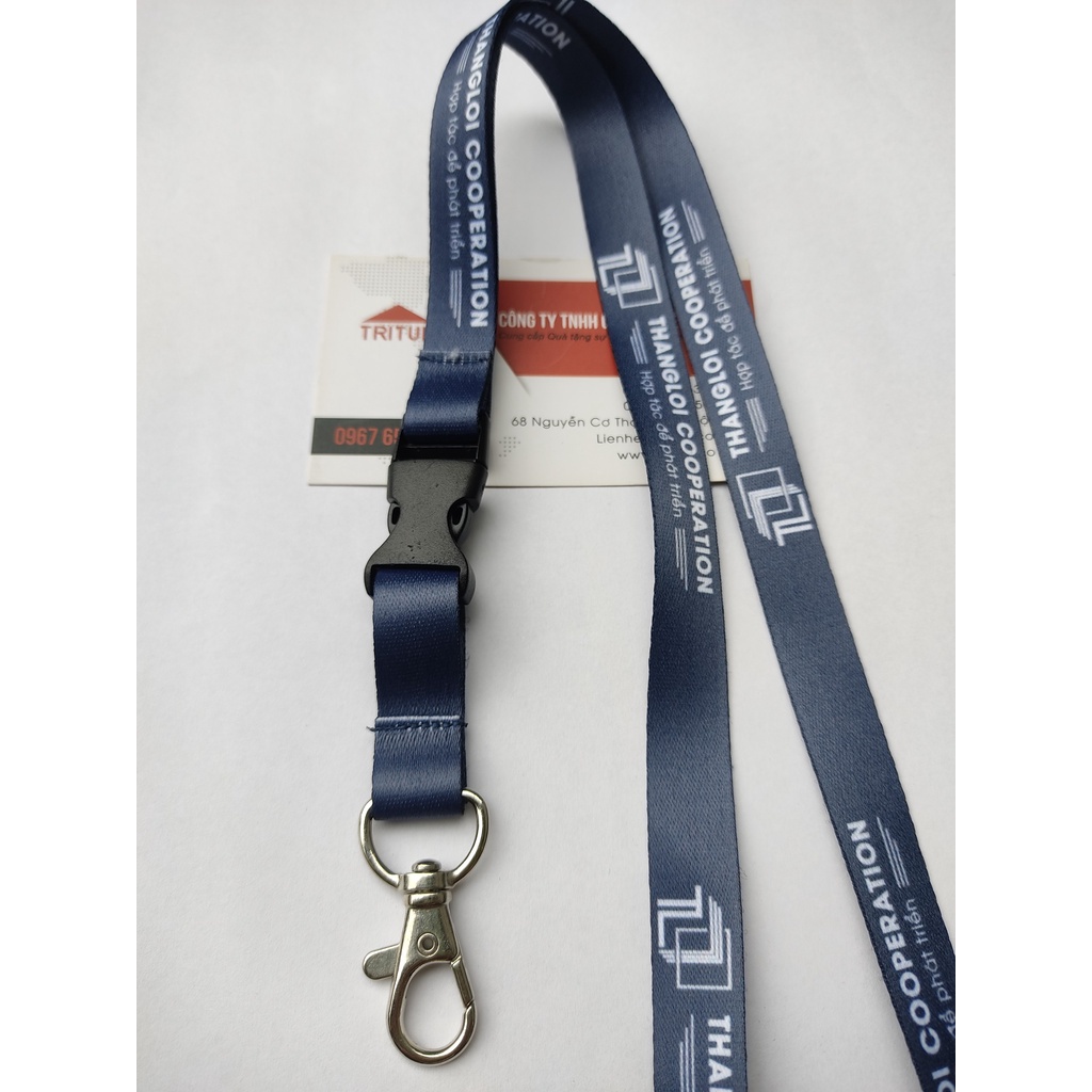 Làm dây đeo thẻ nhân viên cho công ty, học sinh, sinh viên theo yêu cầu tại Hà Nội