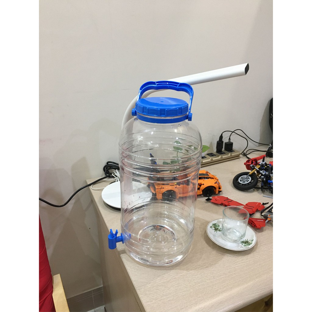 Bình nhựa tròn đựng nước Duy Tân có vòi 10L rất tiện lợi - Hàng chính hãng - 1992STORE