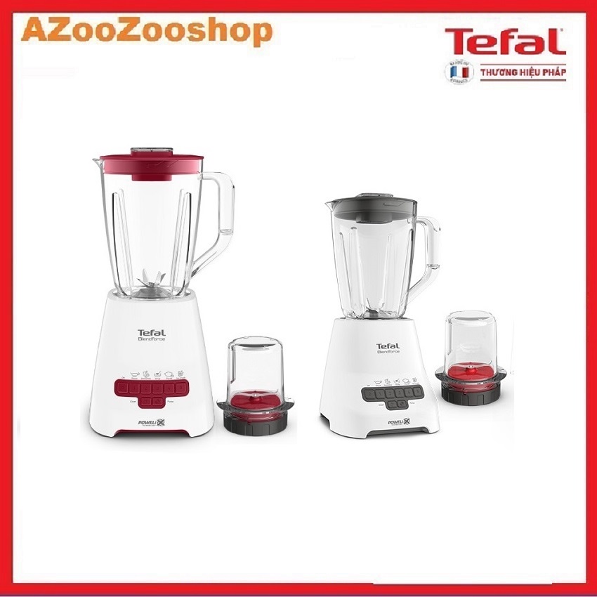 Máy Xay Sinh Tố Tefal 2 Tốc Độ Xay Linh Hoạt, Máy Ép Trái Cây Hoa Quả Đa Năng Cho Gia Đình