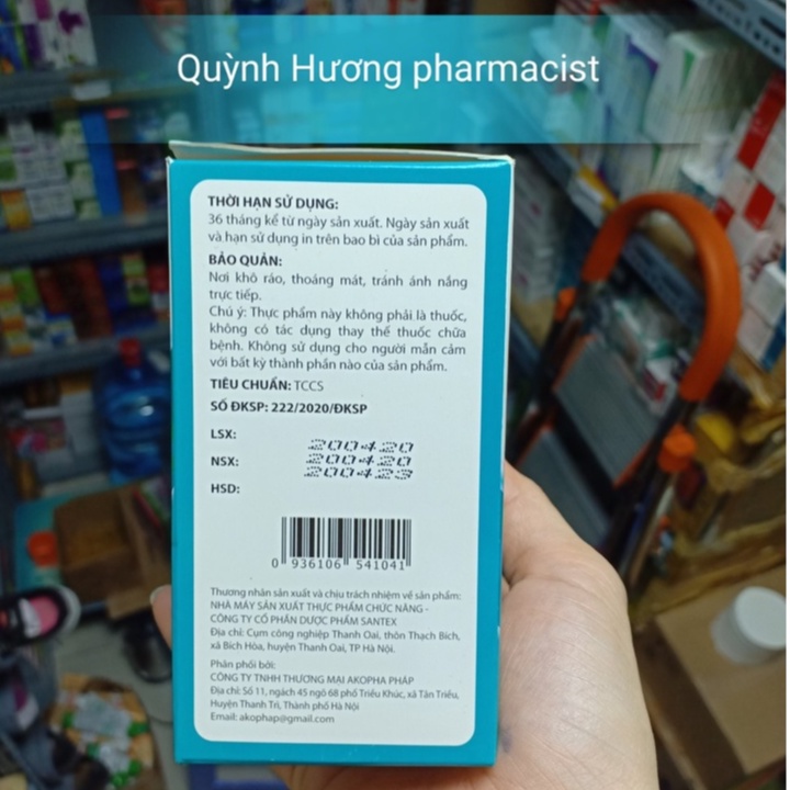 Men tiêu hóa BIOZINC NEW giúp bổ sung lợi khuẩn cho cơ thể hộp 30 gói