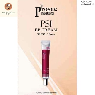 Kem Chống Nắng ♥Sunscreen PSI BB Cream sx tại Hàn Quốc,Kem nền, kem che khuyết điểm SPF 37/PA++ Prosee