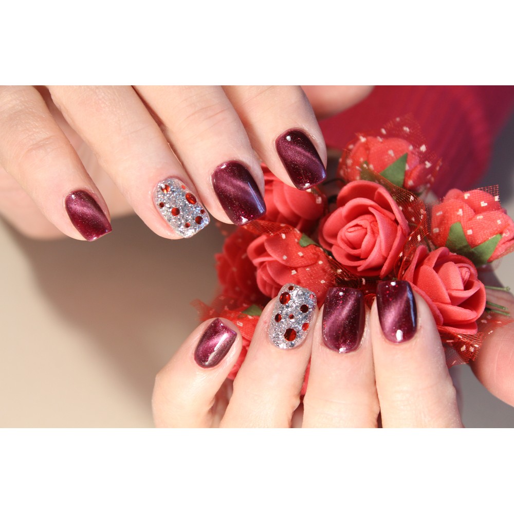 Sơn Mắt Mèo Tuyệt Đẹp (Cat Eyes Nail) Mới Nhất- Lẻ 1 Chai Mã màu 02-35