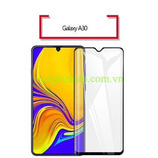 Tấm dán kính cường lực full 5D SamSung Galaxy A30 tràn màn hình