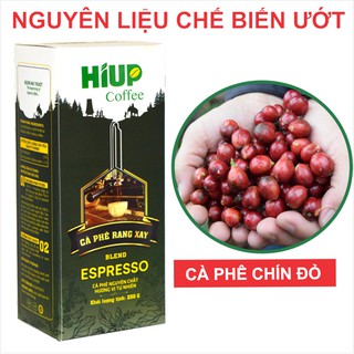 Combo cà phê bột rang xay espresso - hiup coffee