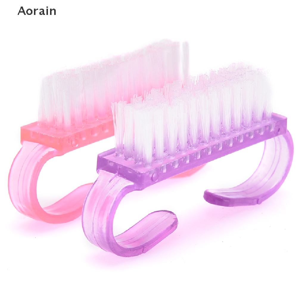 1 Bàn Chải Nhựa Làm Sạch Bụi Móng Tay