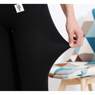 Quần legging bầu ngố logo mèo