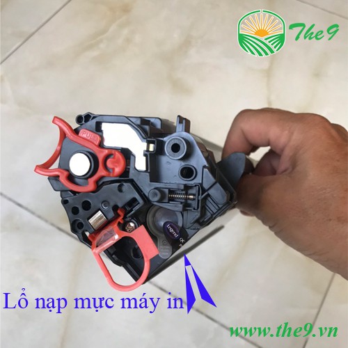 hộp mực máy in 78A - Cartridge 78A/ CE278A Có lỗ đổ mực mới và mực thải hàng nhập khẩu mới 100% in đẹp rõ nét