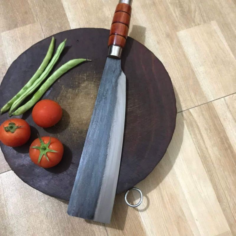 Dao chặt gà vịt ,băm thái, chất thép nhíp ôtô chuẩn sắc bén