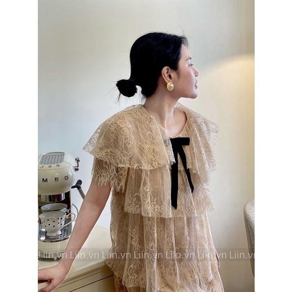 Liin- Váy ren cao cấp thiết kế xòe tầng nữ tính, tôn da | BigBuy360 - bigbuy360.vn