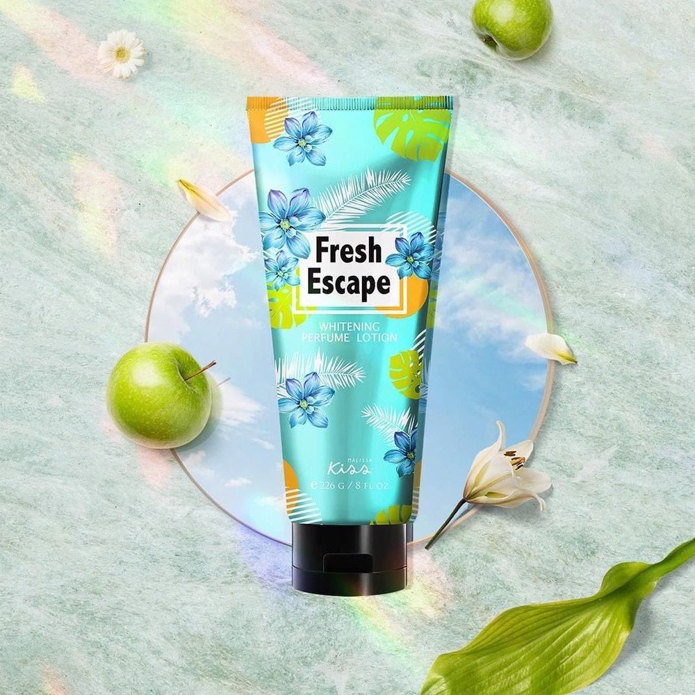 Sữa Dưỡng Thể Sáng Da Hương Nước Hoa Malissa Kiss Fresh Escape 226gr