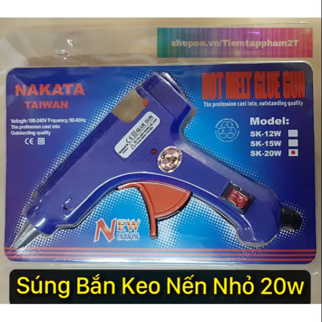 Súng Bắn Keo Nến Nhỏ 20w ( Dùng keo nến nhỏ )