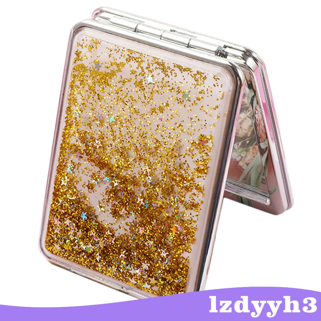 Gương Trang Điểm Hình Tròn Nhỏ Gọn Cầm Tay Trẻ Trung Lzdyyh3