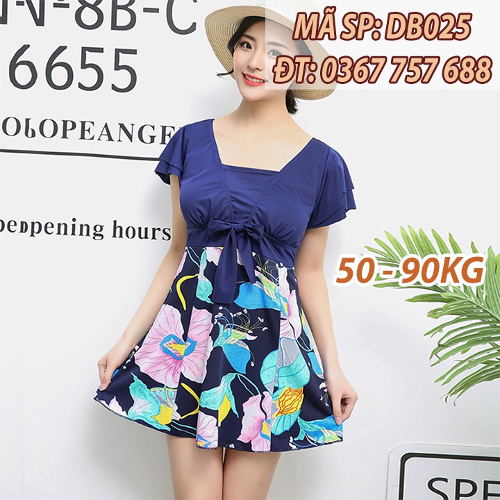 Đồ bơi áo tắm kín đáo trung niên bikini cho mẹ DB011 | BigBuy360 - bigbuy360.vn