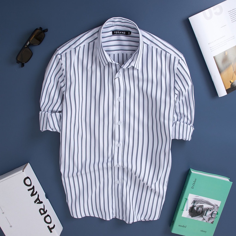 Áo Sơ mi TORANO dài tay, chuẩn form kẻ Checkerboard EATB003