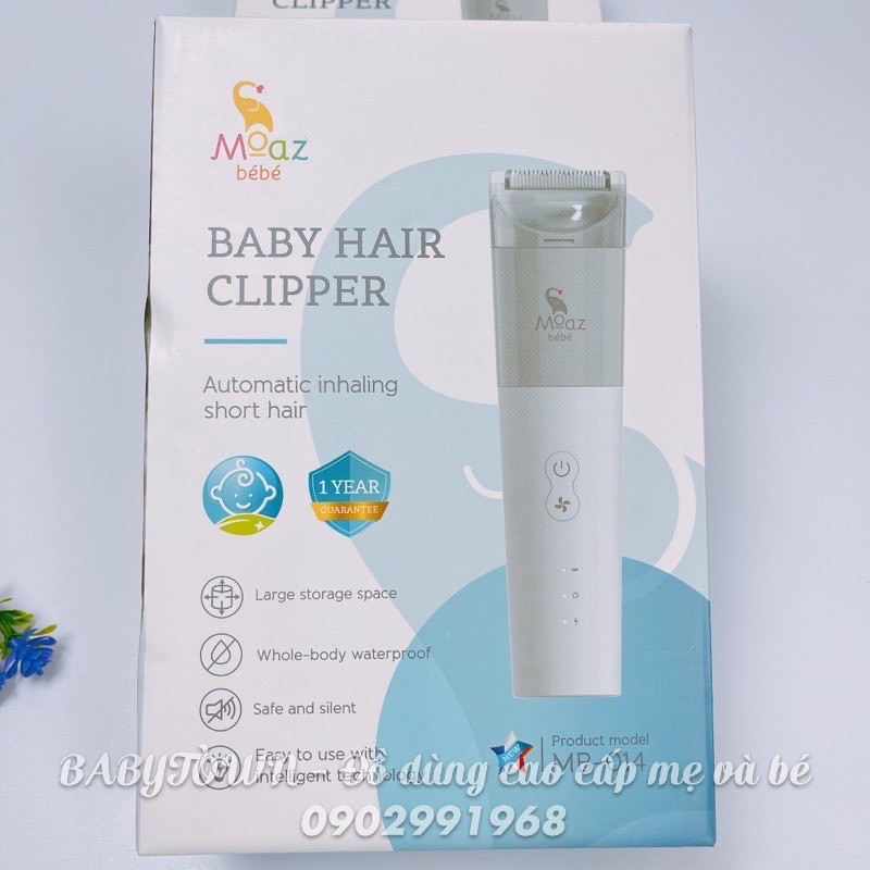 Tông đơ cắt tóc cho bé Moaz bebe MB014