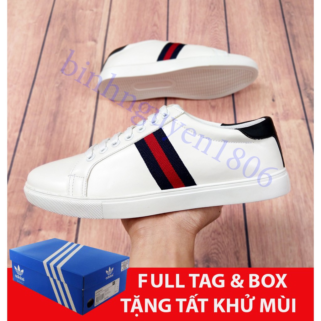 (GIÀY NAM + FULLBOX) Giày nam thể thao trắng DÁNG ĐẸP PHONG CÁCH TRẺ TRUNG | BigBuy360 - bigbuy360.vn