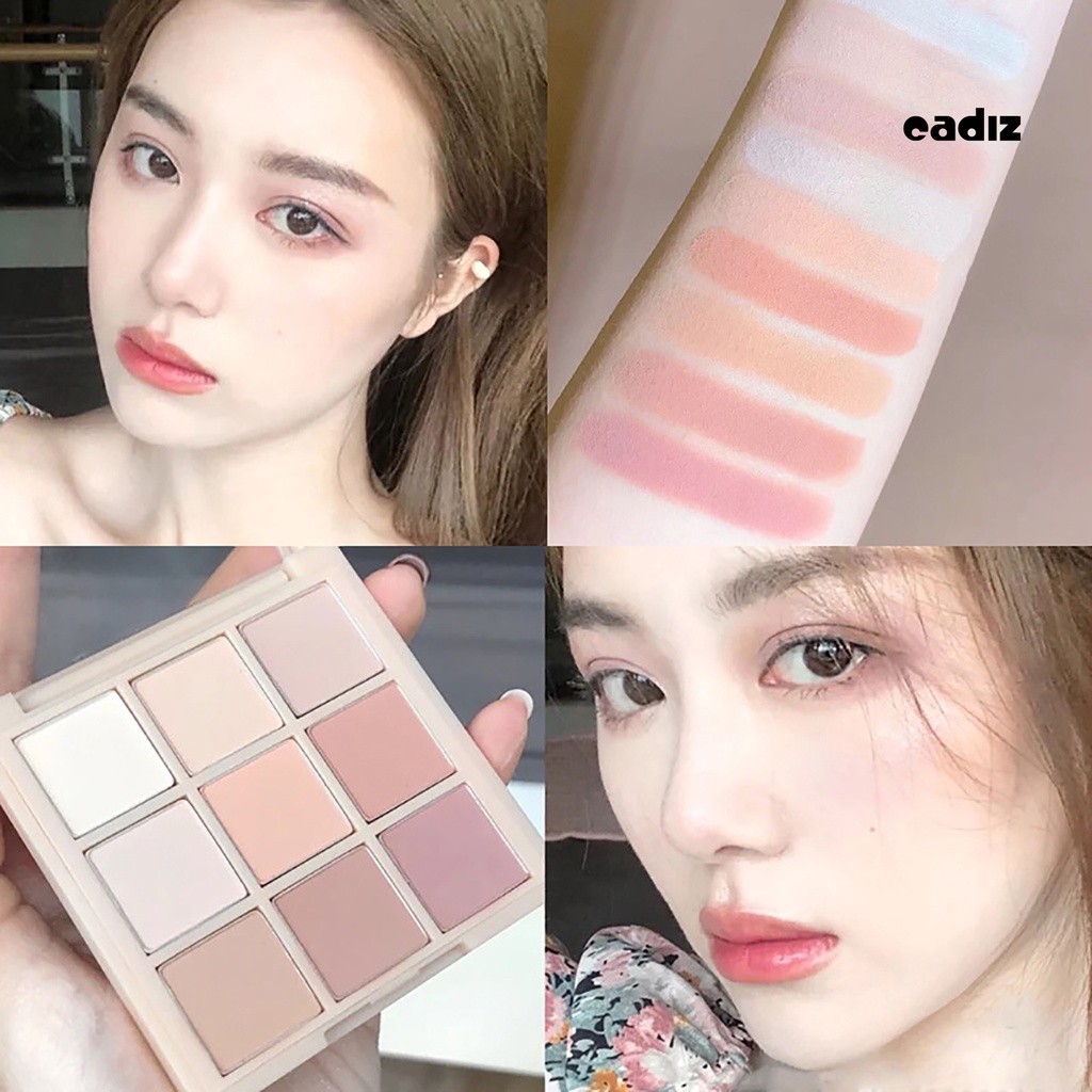 Bảng Phấn Mắt 9g Màu Sắc Tự Nhiên Chống Thấm Nước
