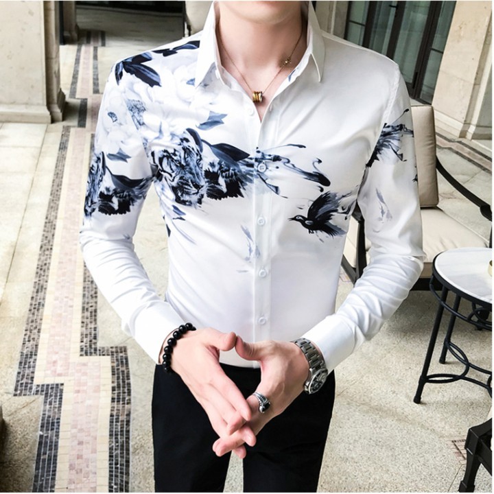 (TRỢ GIÁ) Áo Sơ Mi Nam Dài Tay - Phong Cách Thời Trang Phái Mạnh Lịch Lãm SM000013 | BigBuy360 - bigbuy360.vn