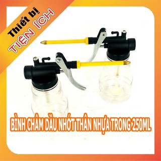 BÌNH CHÂM DẦU NHỚT THÂN NHỰA TRONG 250ML