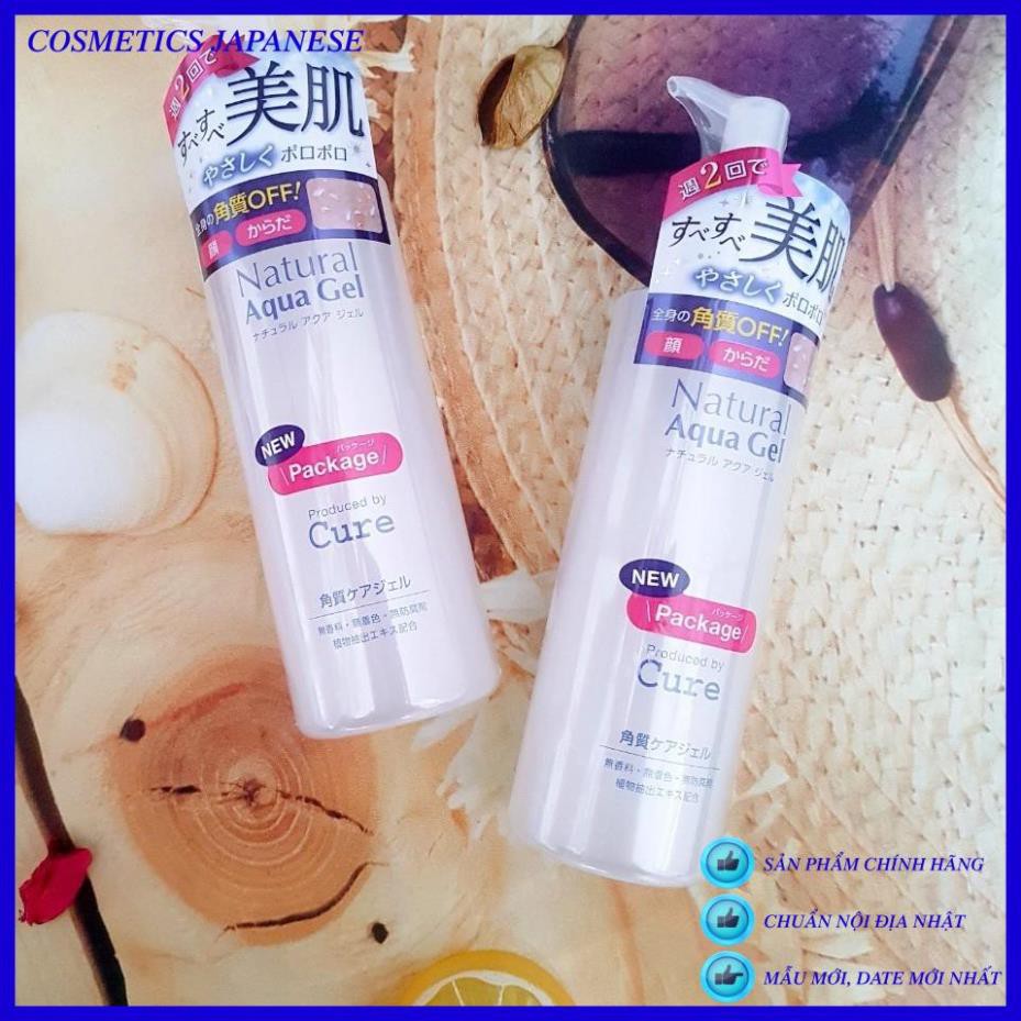 Tẩy Da Chết Cure Natural Aqua Gel Hàng Nhật Nội Địa 250ml