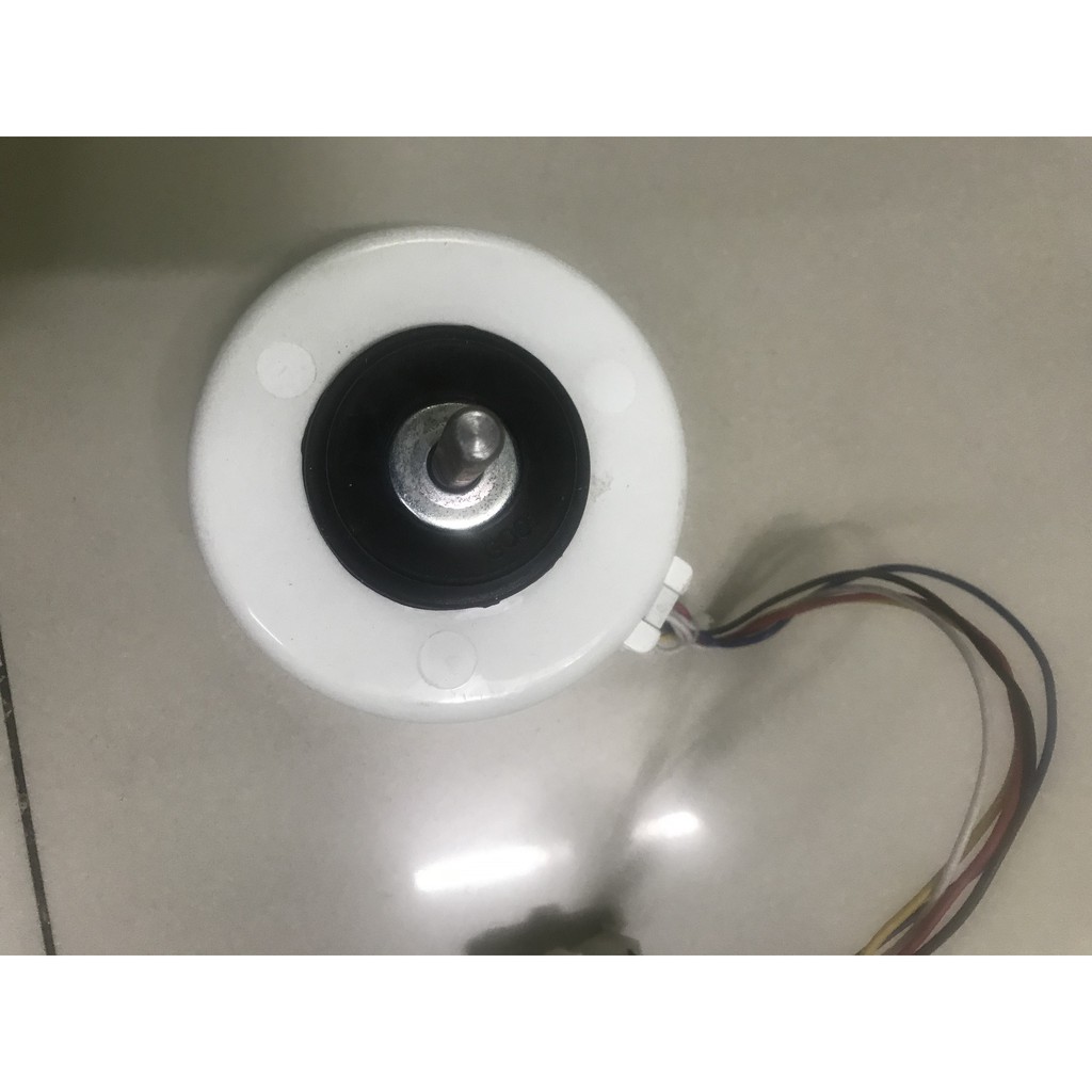 Motor quạt mặt lạnh điều hòa, trục ngắn, 15w, 5 dây / mô tơ quạt đầu lạnh máy lạnh