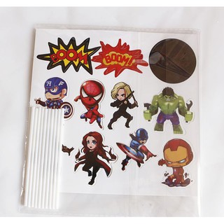 Set que cắm các siêu nhân Marvel