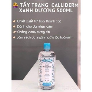Combo khách micellaire calliderm - nước tẩy trang memit63
