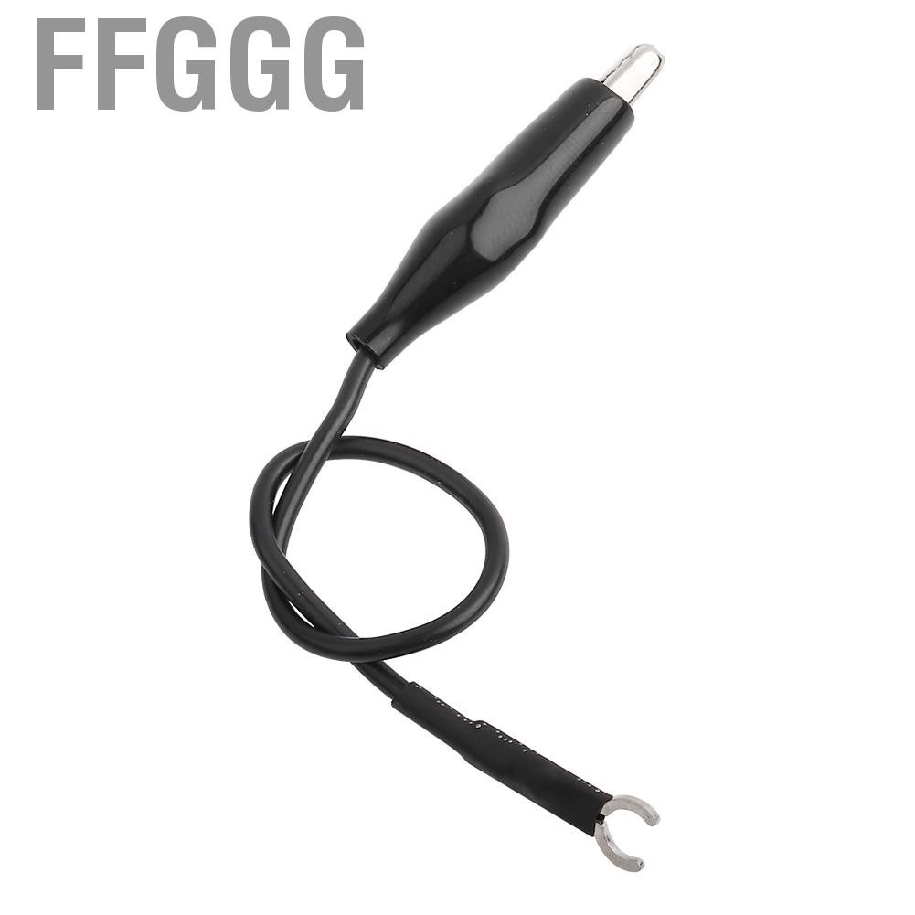 Ffggg 4Pcs Oscilloscope Probe Ground Lead Wire Cable with Clip Accessories