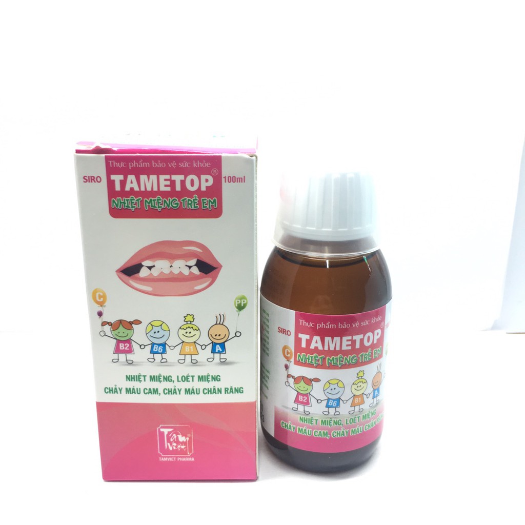 Siro Tametop - Lọ 100ml
