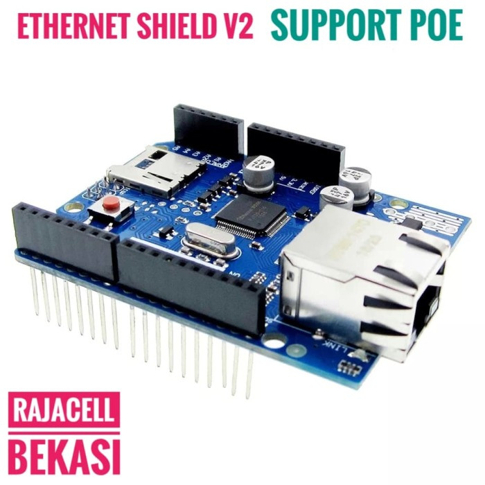 Đĩa 50 Ethernet Shield V2 W5100 R3 Hỗ Trợ Poe Cho Arduino Uno Mega 2560 Nano