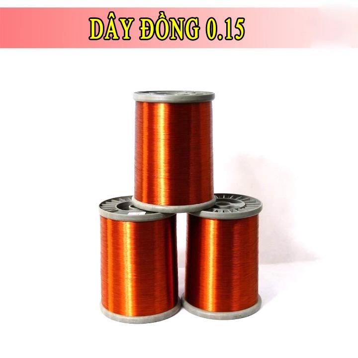 Dây Đồng Quấn Biến Áp 0.15mm Cuộn 1KG