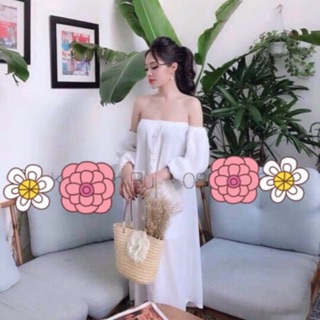 Túi cói đi biển phong cách vintage