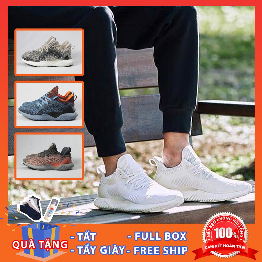 Giày Alphabounce Beyond đế bè cao cấp nam nữ (part 1)[ẢNH/VIDEO THẬT + FULLBOX + FREESHIP]