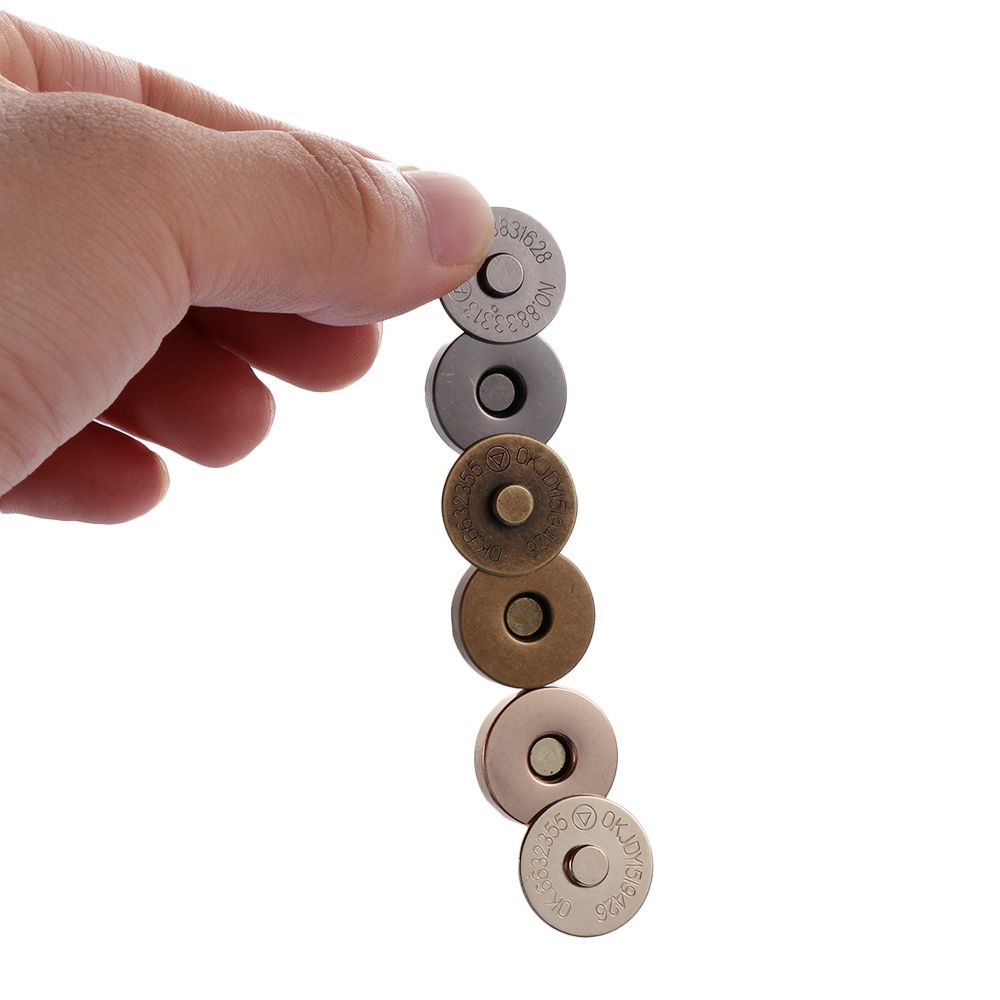 Nút bấm bằng nam châm và kim loại thay thế cho túi xách/hành lý tiện lợi