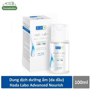 Dung dịch dưỡng ẩm tối ưu Hada Labo Advanced Nourish Lotion dùng cho da dầu 100ml