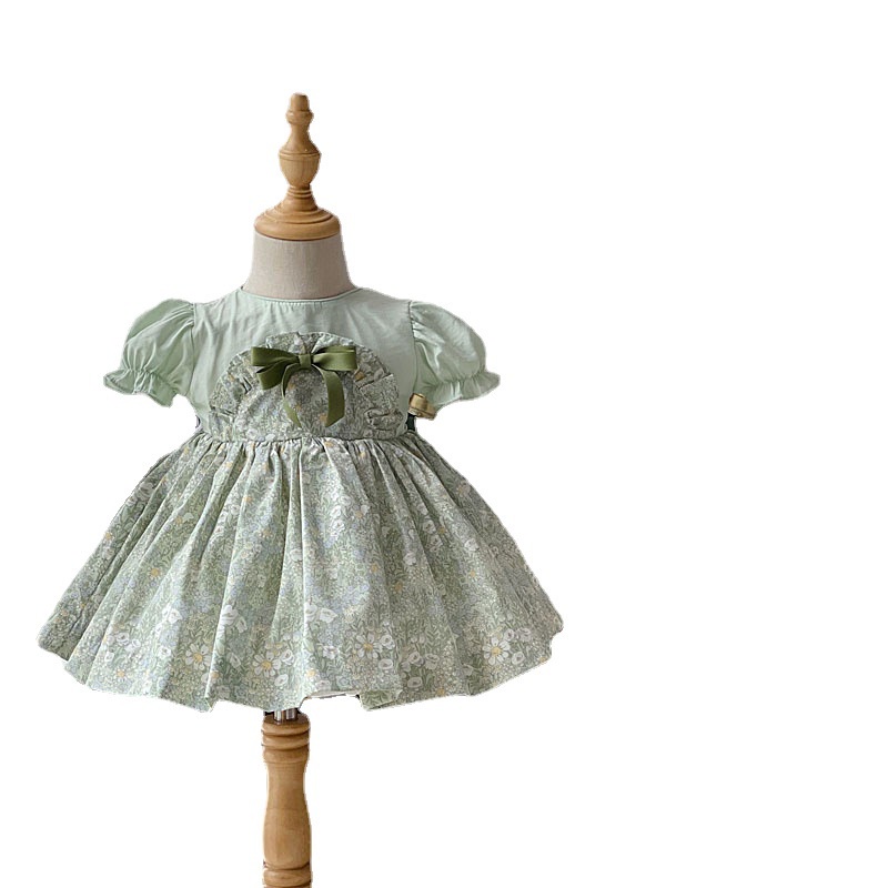 KICABABY antique doll dress dress dress dress vtg retro short cute Lolita cute princess dress short sleeve summer sWPr