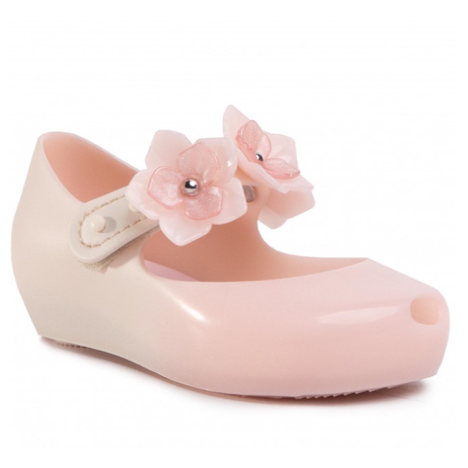 Giày nhựa thơm Melissa Ultragirl Flower 2BB màu Hồng Da