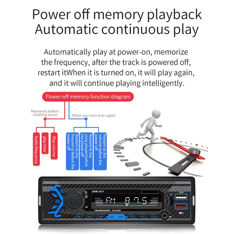 Máy Phát Nhạc Bluetooth zzz FM Cho Xe Hơi