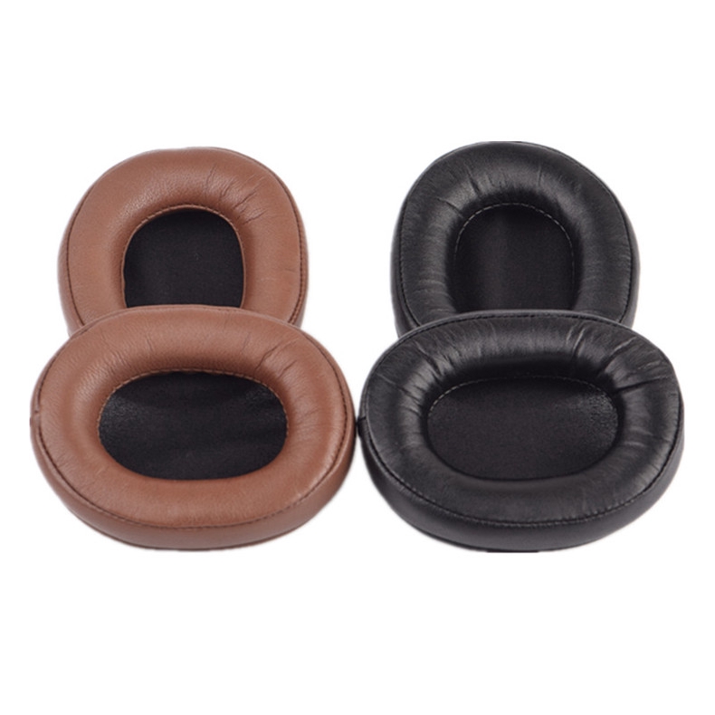 M50X Leather Earmuffs For Audio-Technica ATH-M70X M50 M40X M20 Sheepskin Replacement Earmuffs Protein Leather Earphones Ear Cushions