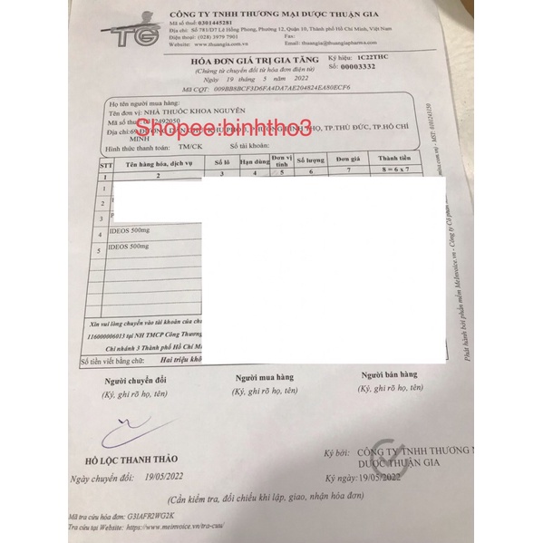 Sủi Calci 500mg vitamin d3 400iu Ideos hương chanh  pháp