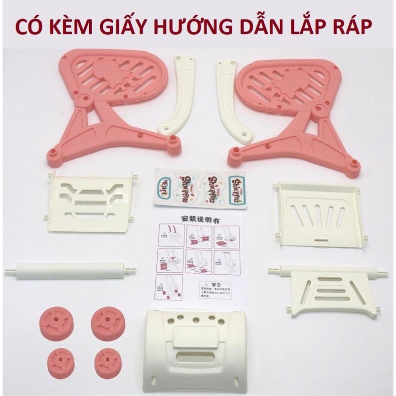 XE ĐẨY ĐỒ CHƠI SIÊU THỊ CHO BÉ