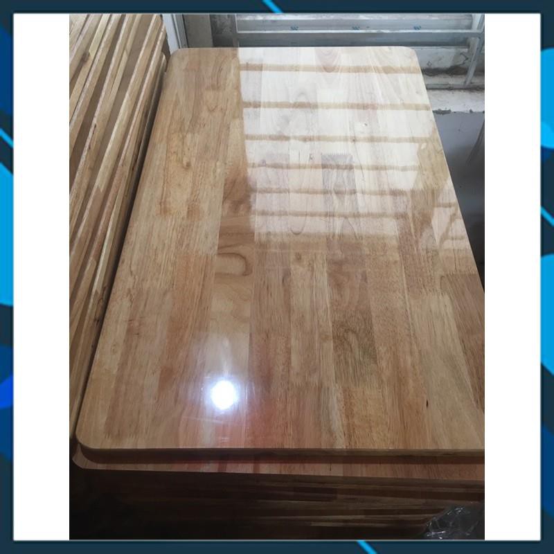 [Mã LIFEBKA5 giảm 10% tối đa 1 Triệu đơn 500k] Mặt bàn gỗ cao su 60x100 cm, vuông 60cm, 60x120cm