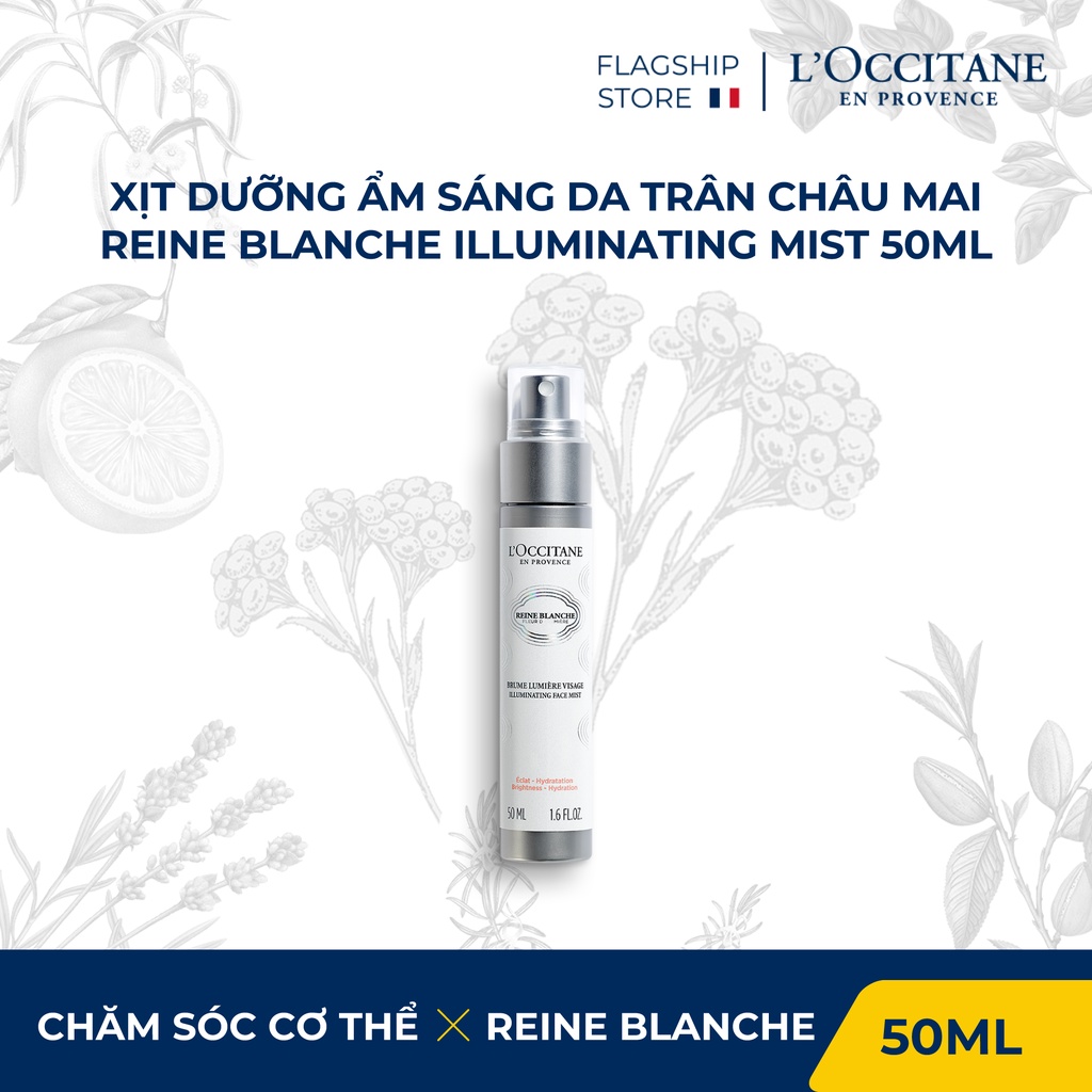 Xịt Dưỡng Ẩm Sáng Da Trân Châu Mai Illuminating Mist 50ml L'occitane | BigBuy360 - bigbuy360.vn