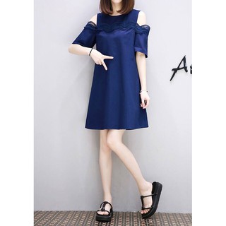 Đầm Oversize Phối Ren - Mã 2946
